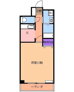 MRR宇都宮【9階】の間取り