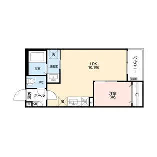 GRANDBLUE TODAYUTAKAⅠ【201号室】の間取り