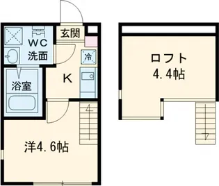 クレスト小岩【2階】の間取り