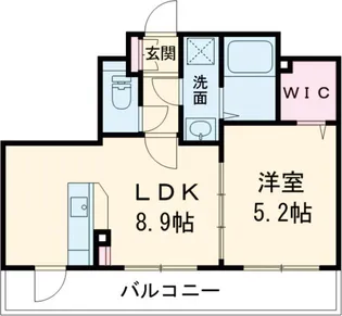 セントヴィラ大濠Ⅱ【4階】の間取り