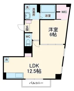 Sugarloaf Park花の木【3階】の間取り