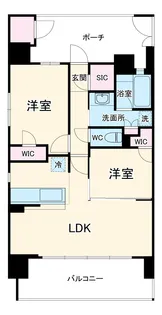 エステムプラザ名古屋UX【12階】の間取り