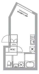 リブレス武蔵関【1階】の間取り