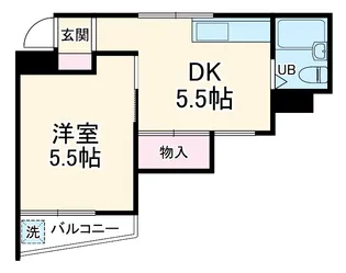 メゾンK【3階】の間取り