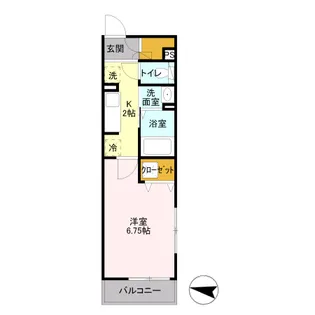 グラントゥーレ【1階】の間取り