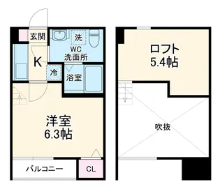 ドリームライン【1階】の間取り