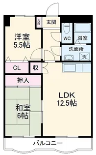 ファミールK【2階】の間取り