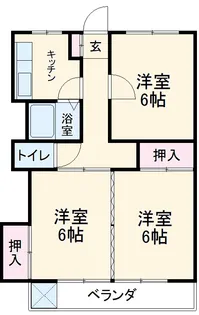 ルミエール【203号室】の間取り