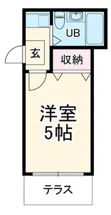 グリーンパーク第1【2階】の間取り