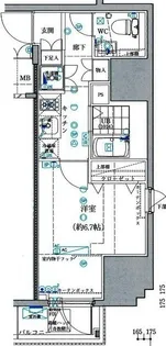 スパシエ八王子クレストタワー【8階】の間取り