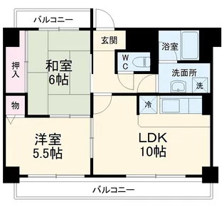 21世紀ペガサスⅢ【1階】の間取り