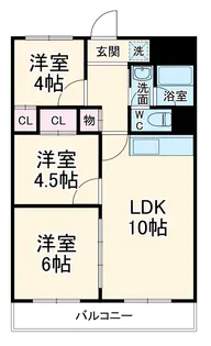 ハイネスト新大阪【603号室】の間取り