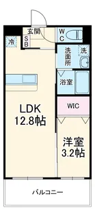 グッドスリー白須賀【4階】の間取り