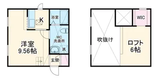 プリマ サラ カリーノ壱番館【1階】の間取り