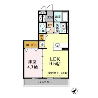 ピアステージ【3階】の間取り