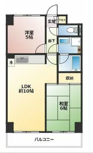 パストラル長田【5階】の間取り