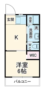 オベント森【1階】の間取り