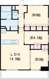アーバンパーク立石【1304号室】の間取り