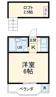 やままんアヴェニュー【1階】の間取り