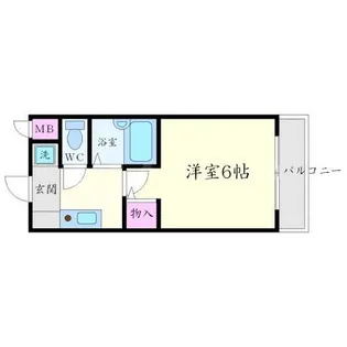 ハイツヨシダーA棟【1階】の間取り