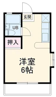 アーバンハイツ富士B【2階】の間取り