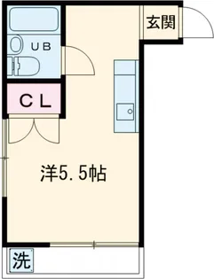 シャトーフェニックス【103号室】の間取り
