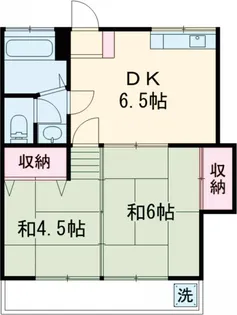 コーポみなと【302号室】の間取り
