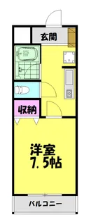 SONNE BLDⅡ【302号室】の間取り