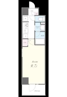 Noir et Blanc並木【2階】の間取り