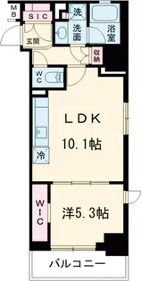 ブリリアンクラス高円寺【9階】の間取り