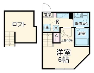 ポラリス北里【1階】の間取り