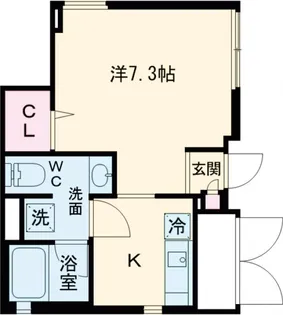 グランデュオ経堂X【1階】の間取り