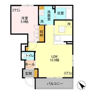 プリモ【1階】の間取り