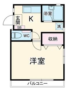 パル ストーン【2階】の間取り