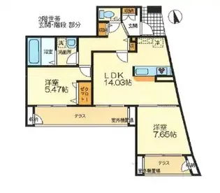 アージュ・ドール【1階】の間取り