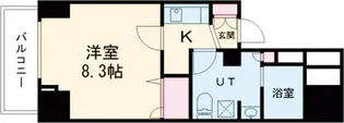 プレール・ドゥーク南千住【15階】の間取り