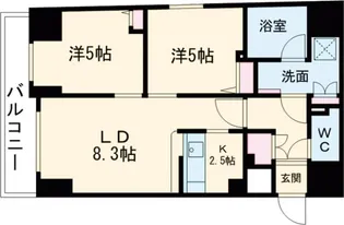 プレール・ドゥーク南千住【13階】の間取り
