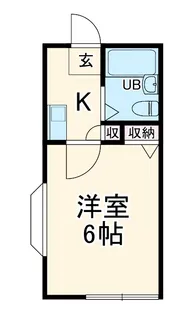 ジョイフルオークラ31【203号室】の間取り