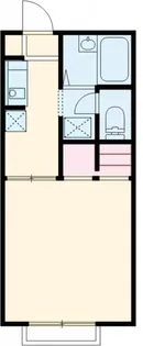 コーポサンクチュアリーB【2階】の間取り