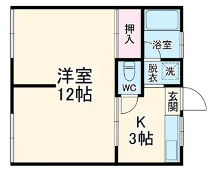 岡戸ビル【502号室】の間取り