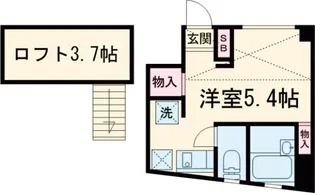 バーミープレイス上北沢Ⅱ【1階】の間取り