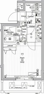 プレミアムキューブ下北沢【1階】の間取り
