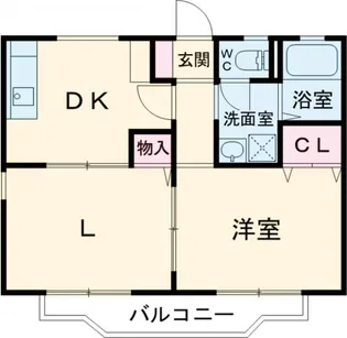 コーポ松栄【2階】の間取り