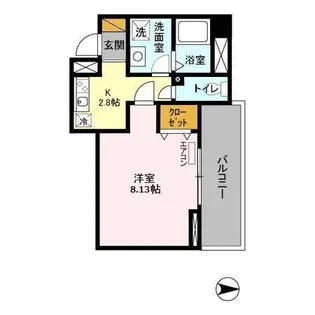 Sunshine Hills【3階】の間取り