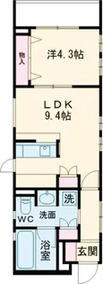 Cerisier【2階】の間取り