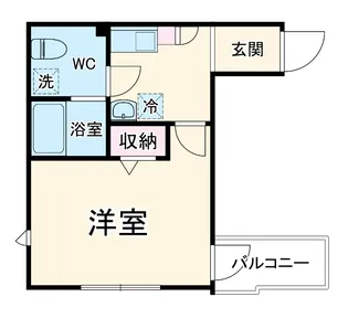 ハウズライフ厚木六番館【3階】の間取り
