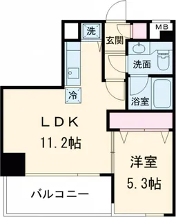 FOREST TOWER29【2階】の間取り
