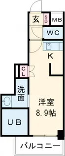 JMF Residence 町田【3階】の間取り