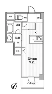 JMF RESIDENCE 町田【7階】の間取り