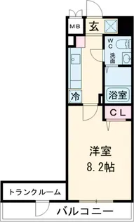 ベルウッド瑞江【5階】の間取り